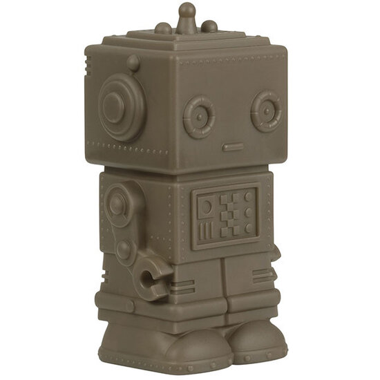 A Little Lovely Company Tirelire robot brun - A Little Lovely Company