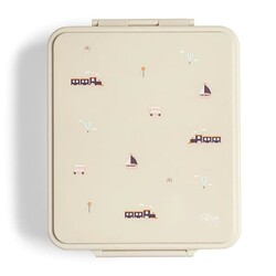 Boîte à lunch avec lunchbox isotherme Vehicles Citron