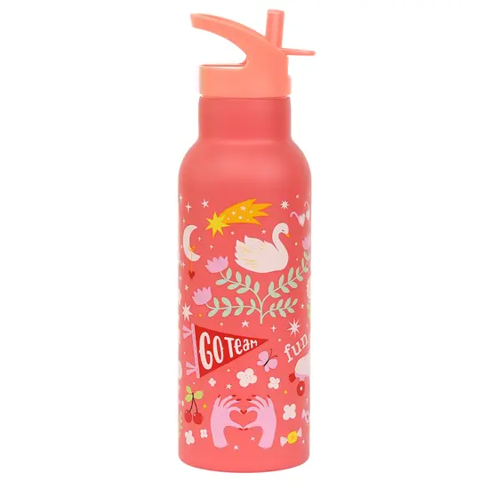 A Little Lovely Company A Lovely Little Company | Bouteille isotherme XL en acier inoxydable Fun