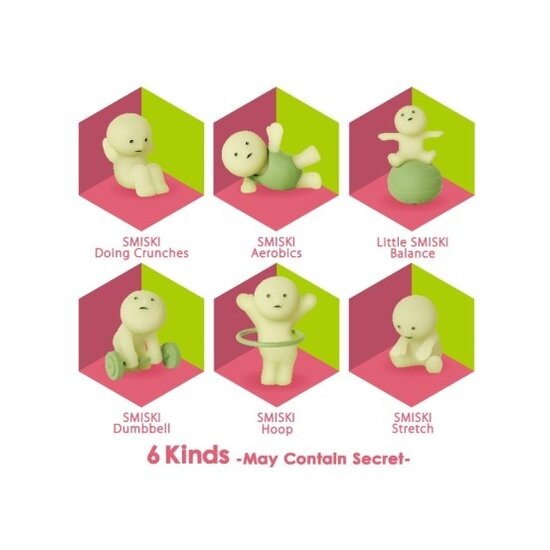 Smiski Smiski | Mini Figure Exercising Series