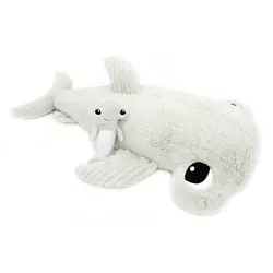 Les déglingos | Les Ptipotos - Peluche Clou le requin marteau maman et son bébé gris