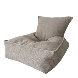 Moje | Pouf Bouclé - Bouclé Beige