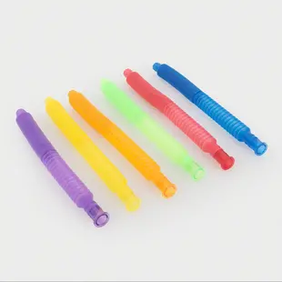 Tickit | Tubes flexibles arc-en-ciel 6 pièces