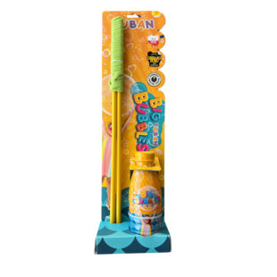 Tuban | Set baguette à bulles géante + liquide 400 ml vert