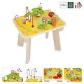 Janod speelgoed Janod | Table d'activités de la ferme en bois