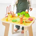 Janod speelgoed Janod | Table d'activités de la ferme en bois