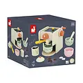 Janod speelgoed Janod | Machine à café Grandma brillante et accessoires