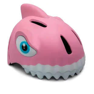 Crazy Safety | Casque de vélo Requin rose