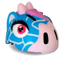 Crazy Safety | Casque de vélo Girafe bleu