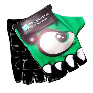 Crazy Safety | Gants de vélo Vert