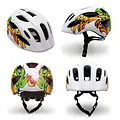 Crazy Safety Crazy Safety | Casque de vélo Grafitti blanc/jaune