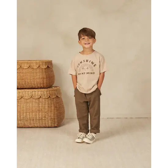 Rylee and Cru Rylee and Cru | Tee-shirt à bords bruts Sunshine On My Mind