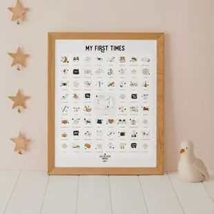 Les Petites Dates | Mon premier poster clair maman/papa  Anglais