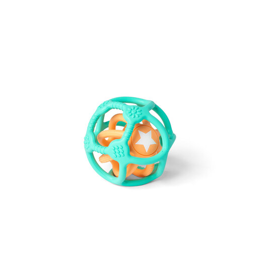 Little L Little L |  Lot de 2 balles sensorielles vertes et orange