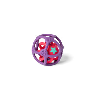 Little L  | Lot de 2 balles sensorielles violet et vert