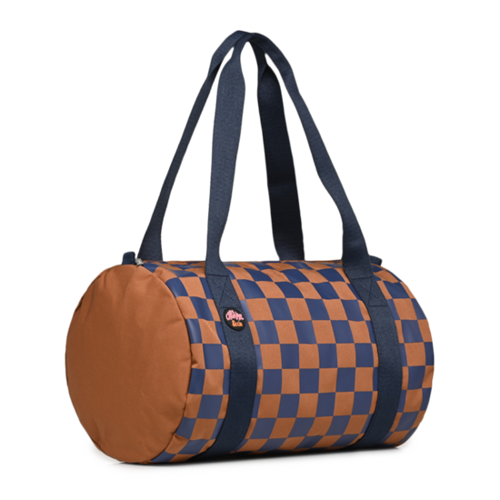 Caramel et Cie Caramel et Cie Sac de voyage Square Ocre/Marine