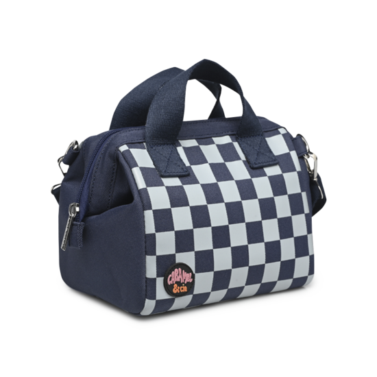 Caramel et Cie Caramel et Cie Lunch bag Square Marine/Sky