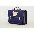 Own Stuff Own Stuff |  cartable maternelle en cuir Teddy Marine