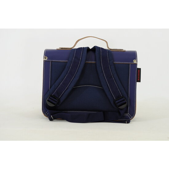 Own Stuff Own Stuff |  cartable maternelle en cuir Teddy Marine