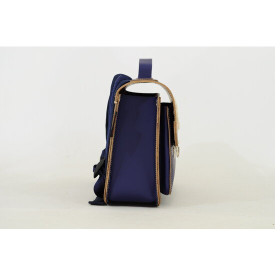 Own Stuff Own Stuff |  cartable maternelle en cuir Teddy Marine