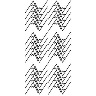 Stickers muraux montagnes noires - Pöm Le Bonhomme