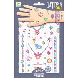Djeco tatouages Les bijoux de Jenni néon +3 ans