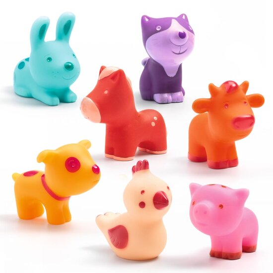 Djeco Djeco - figurines animaux de la ferme - Troopo-farm + 18M