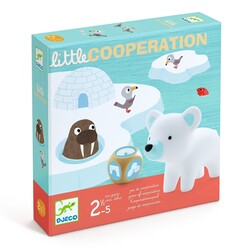 Djeco Little Coorperation pôle Nord jeu société