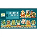 Djeco Djeco puzzle trio je compte +3 ans