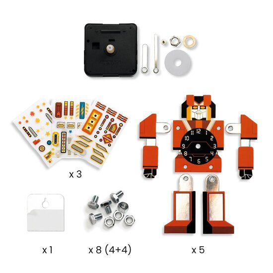 Djeco Djeco Klok DIY Robotime
