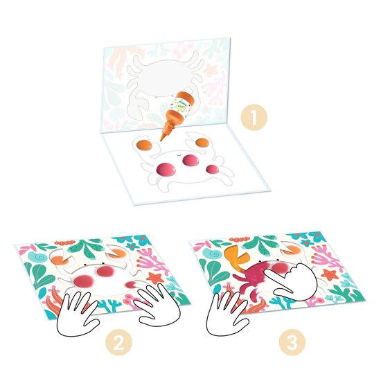 Djeco Djeco Coloriage Belle Peinture Océan