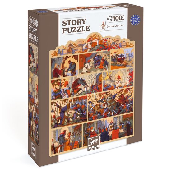 Djeco Djeco | King Arthur Puzzle 100 pièces