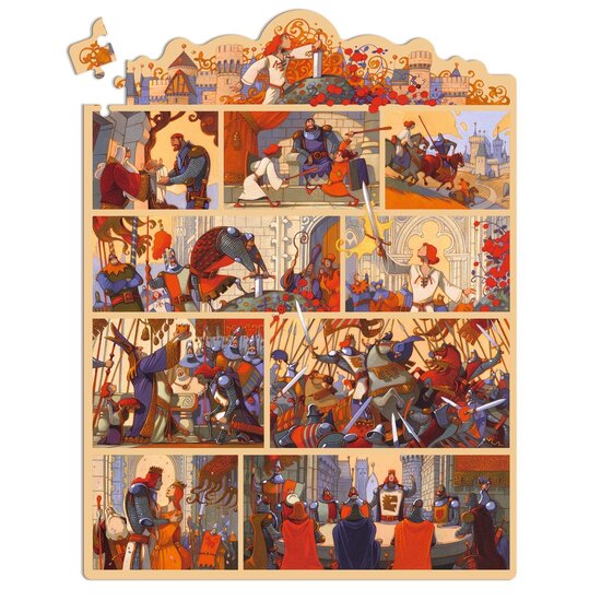 Djeco Djeco | King Arthur Puzzle 100 pièces