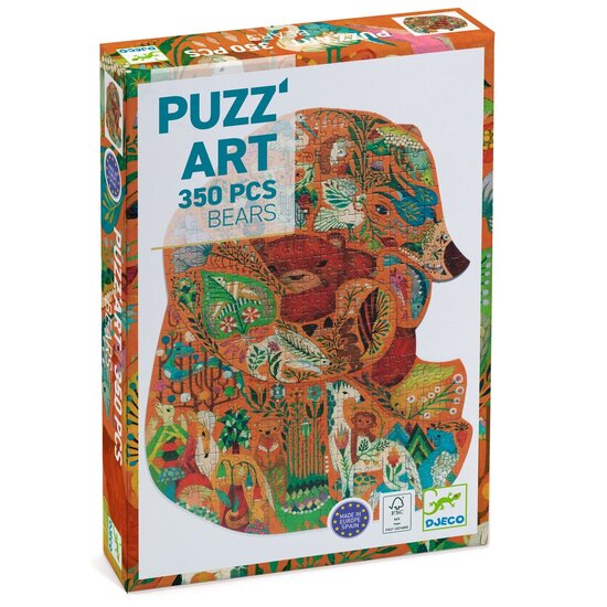 Djeco Djeco | Puzzle oursons 350 pièces