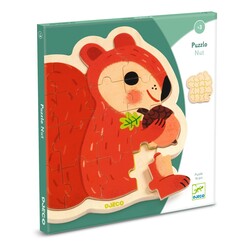 Djeco puzzle écureuil 16 pièces