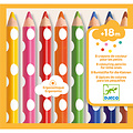 Djeco Djeco crayons de couleur pour les petits 8pcs