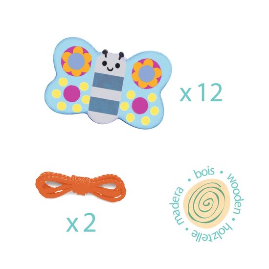 Djeco Perles à enfiler Djeco Filamum