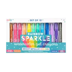 Crayons à gel métallisé Ooly Rainbow Sparkle 12pcs
