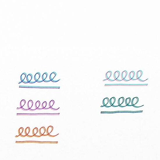 Ooly Marqueurs à double pointe Ooly Seeing Double 5pcs