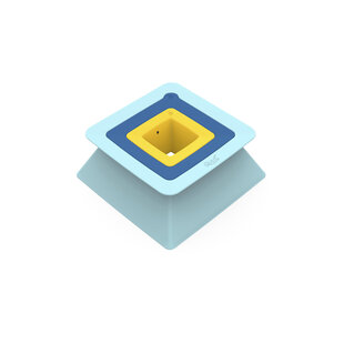 Quut Pira Vintage Blue + Yellow jouet de plage