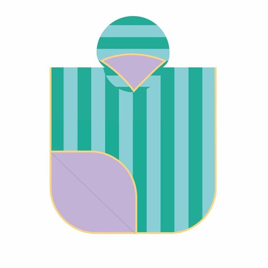 Quut Quut |  Beach Poncho - Lagoon
