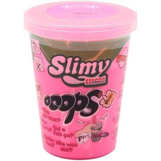 Slimy Slimy  | Mini Ooops Slimy Cup Rose 80 g