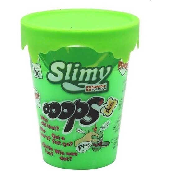 Slimy Slimy  | Mini Ooops Slimy Cup Ooops Vert 80 g