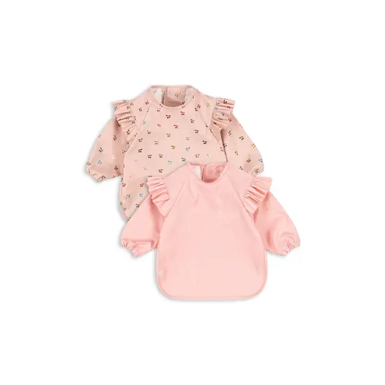 Konges Slojd Konges Slojd | Lot de 2 bavoirs avec manches et volants Cherry Sparkle