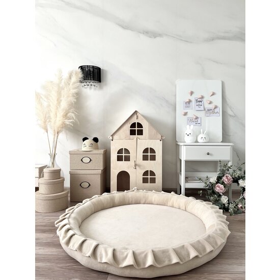 Moje Moje | aire de jeux  Velours doux - Écru