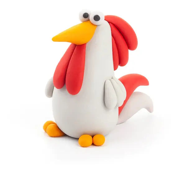 Hey Clay Hey Clay | Pâte à modeler Oiseaux de la ferme