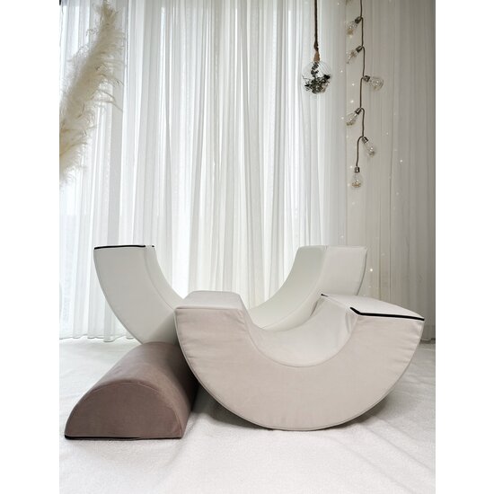 Moje Moje | Ensemble de jeu arc-en-ciel - Beige