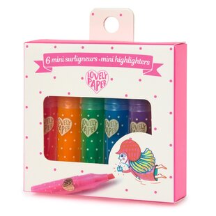 Djeco mini surligneurs 6pcs