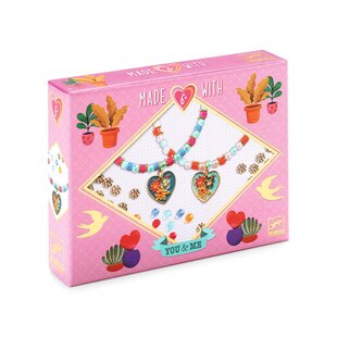Bijoux duo bracelets Heart Threading - Djeco