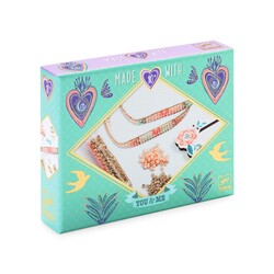 Bijoux duo bracelets Miyuki and Hearts - Djeco